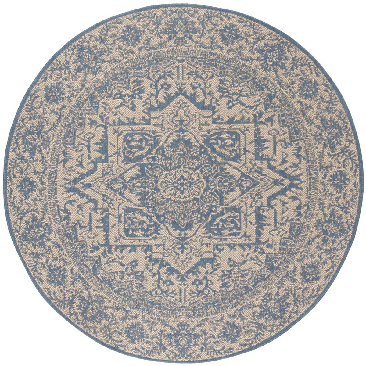 Safavieh Linden 100 139 Rug, LND139 - Cream / Blue