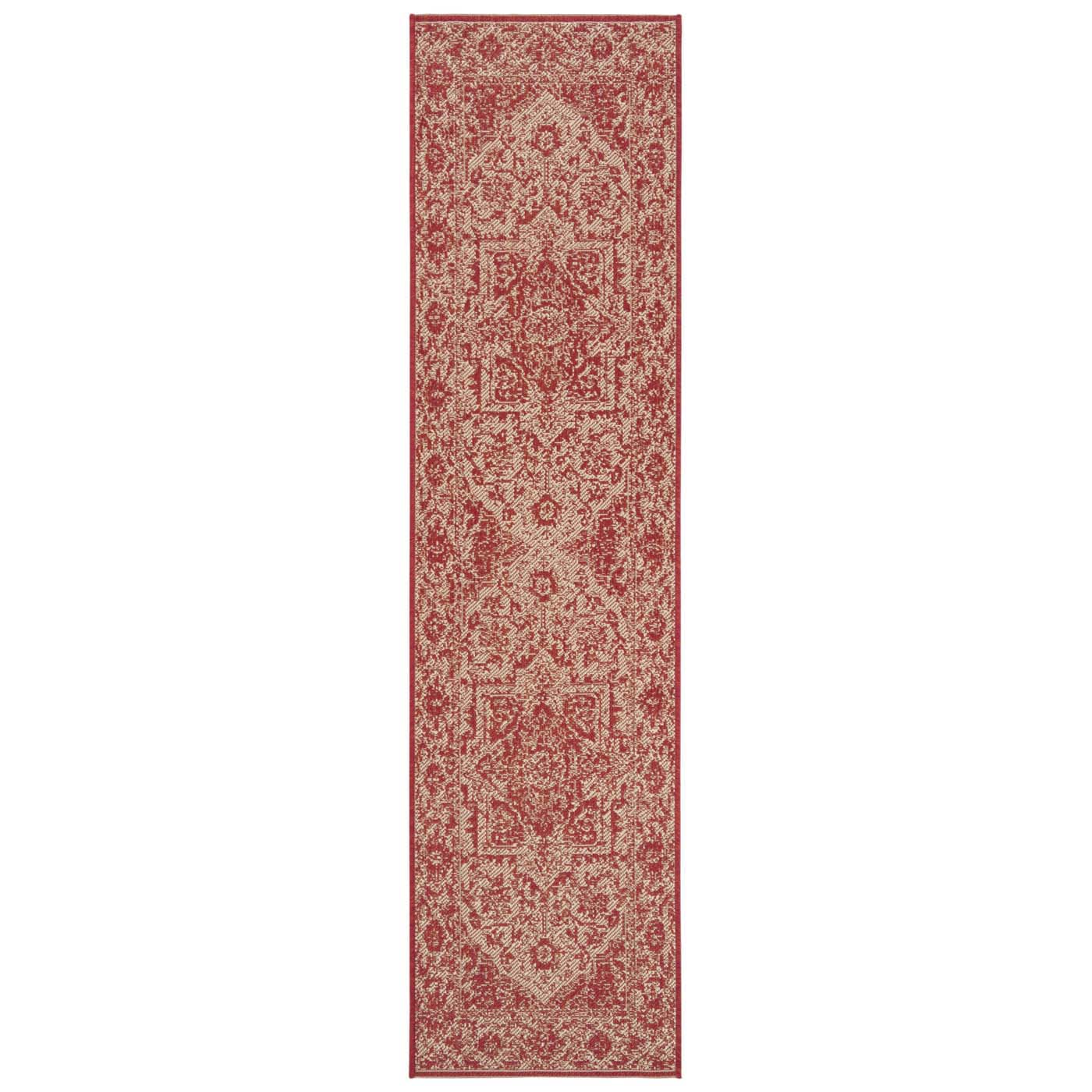 Safavieh Linden 139 Rug, LND139 - Red / Creme