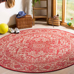Safavieh Linden 139 Rug, LND139 - Red / Creme