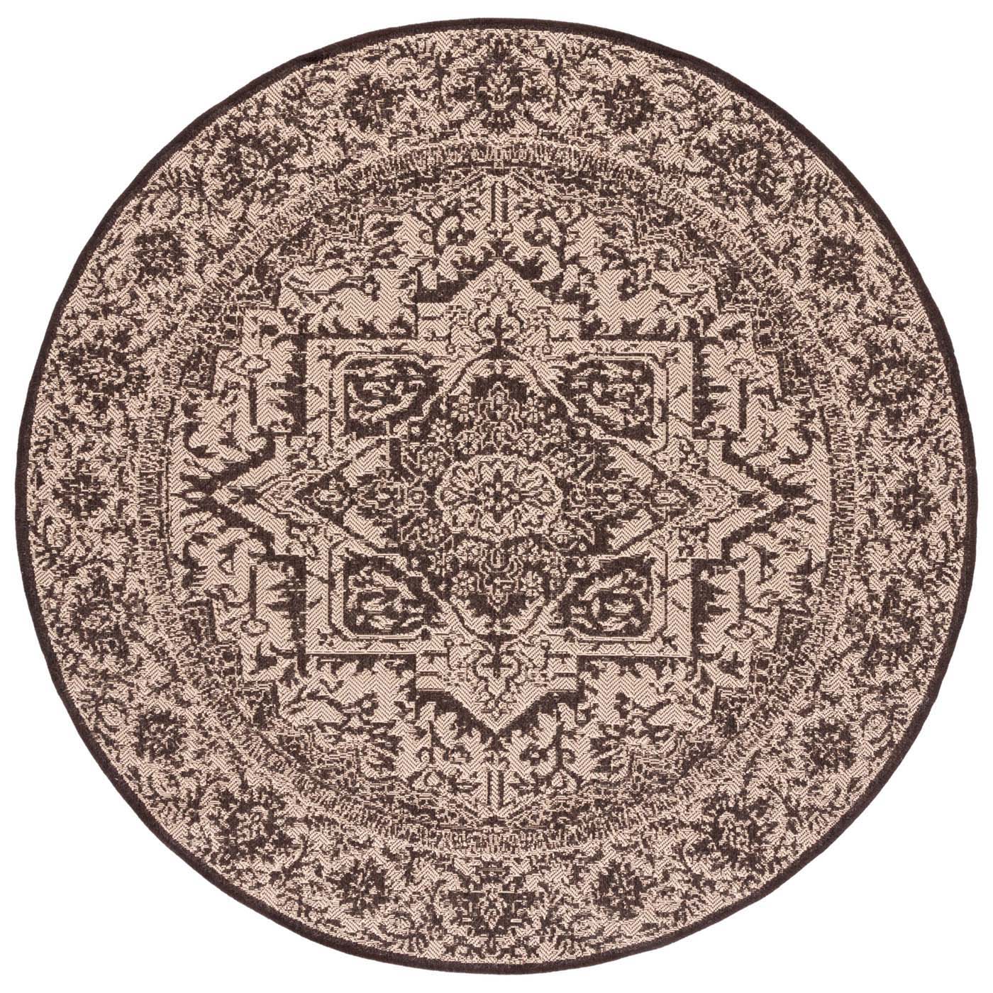 Safavieh Linden 139 Rug, LND139 - Creme / Brown