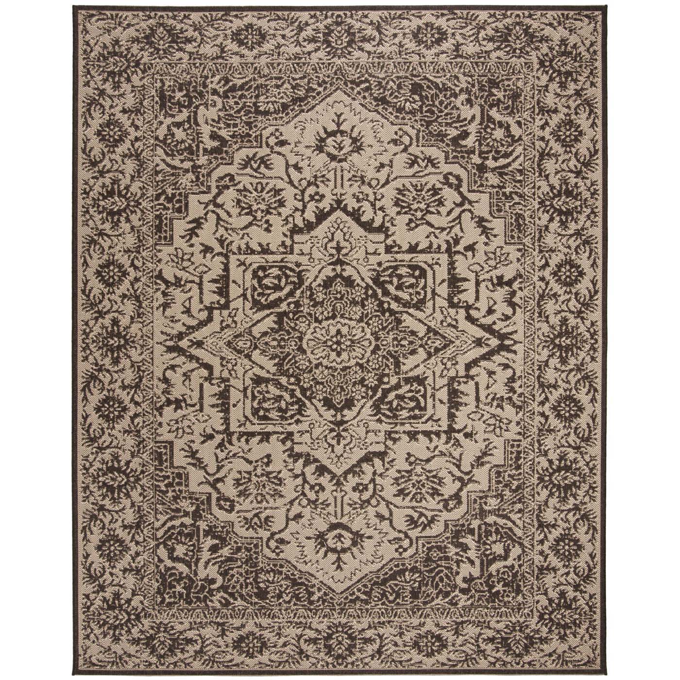 Safavieh Linden 139 Rug, LND139 - Creme / Brown