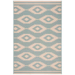 Safavieh Linden 100 171 Rug, LND171 - Cream / Aqua