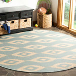 Safavieh Linden 100 171 Rug, LND171 - Cream / Aqua
