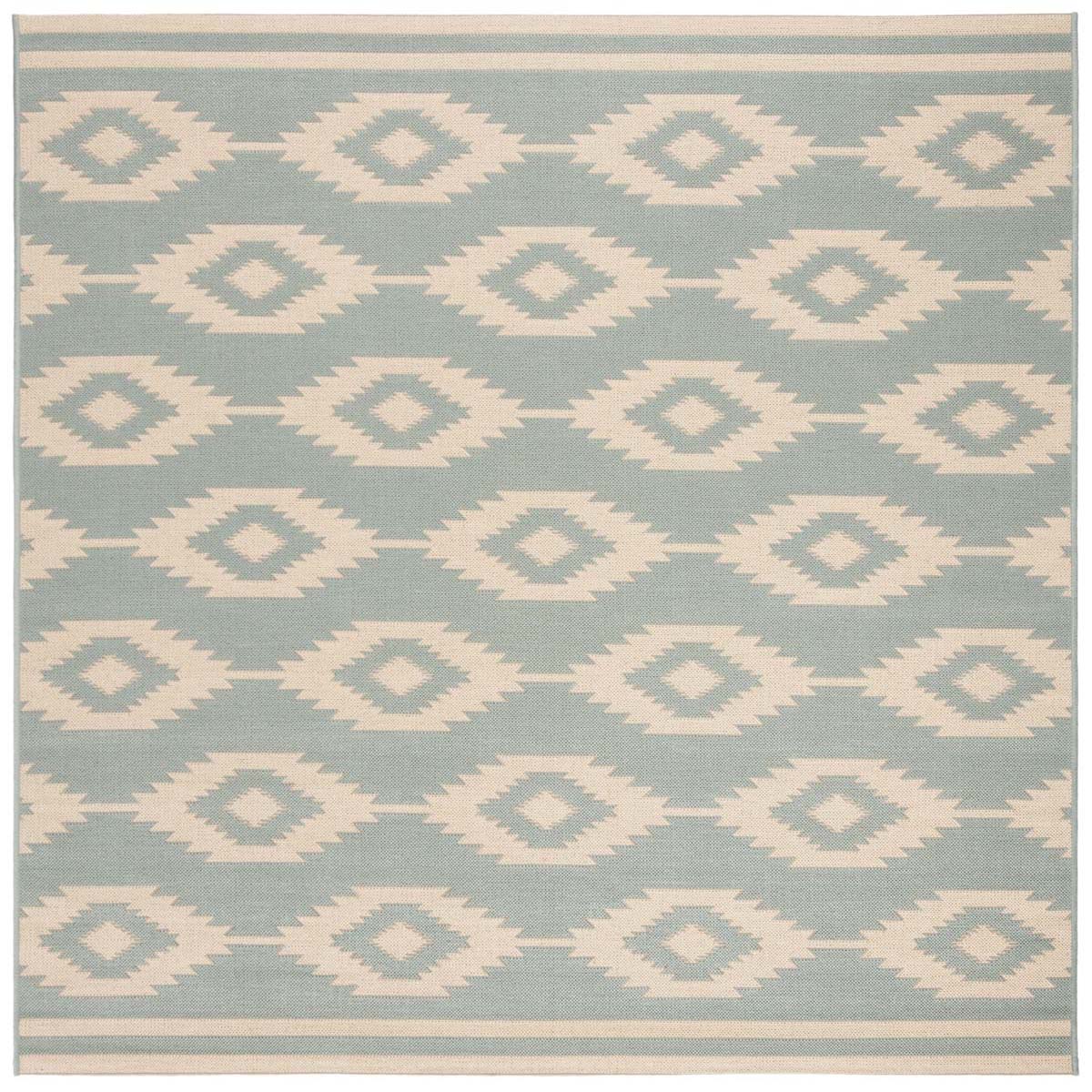 Safavieh Linden 100 171 Rug, LND171 - Cream / Aqua