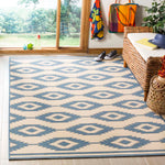 Safavieh Linden 100 171 Rug, LND171 - Blue / Creme
