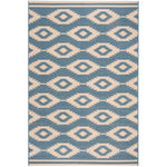 Safavieh Linden 100 171 Rug, LND171 - Cream / Blue