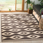 Safavieh Linden 100 171 Rug, LND171 - Creme / Brown