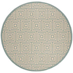 Safavieh Linden 100 173 Rug, LND173 - Cream / Aqua