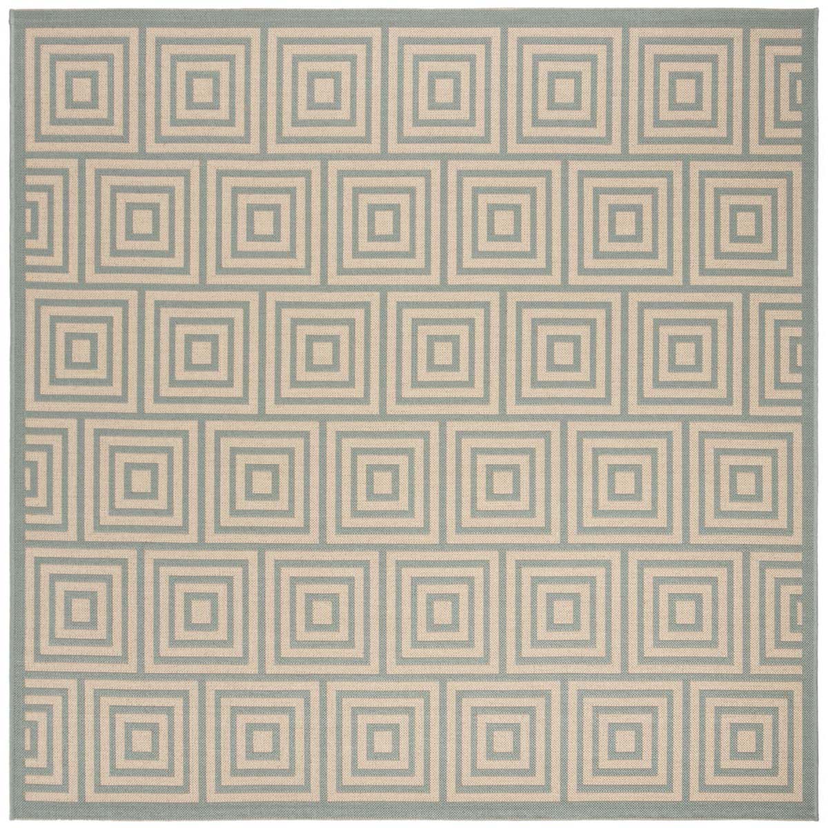 Safavieh Linden 100 173 Rug, LND173 - Cream / Aqua