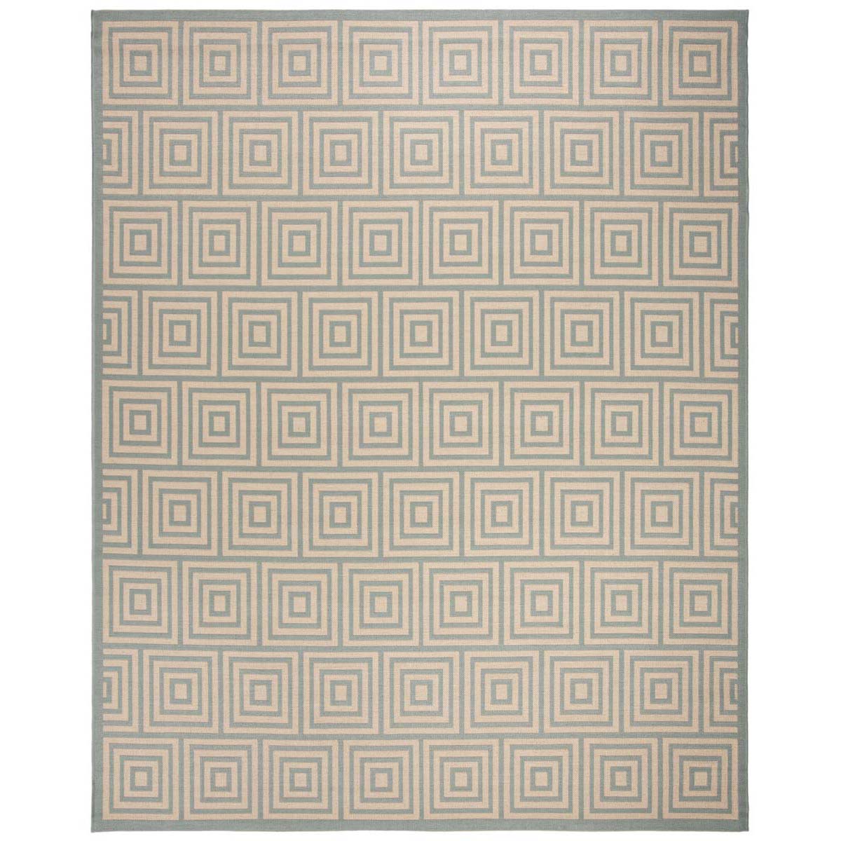 Safavieh Linden 100 173 Rug, LND173 - Cream / Aqua