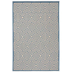 Safavieh Linden 100 173 Rug, LND173 - Cream / Blue