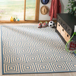 Safavieh Linden 100 173 Rug, LND173 - Cream / Blue