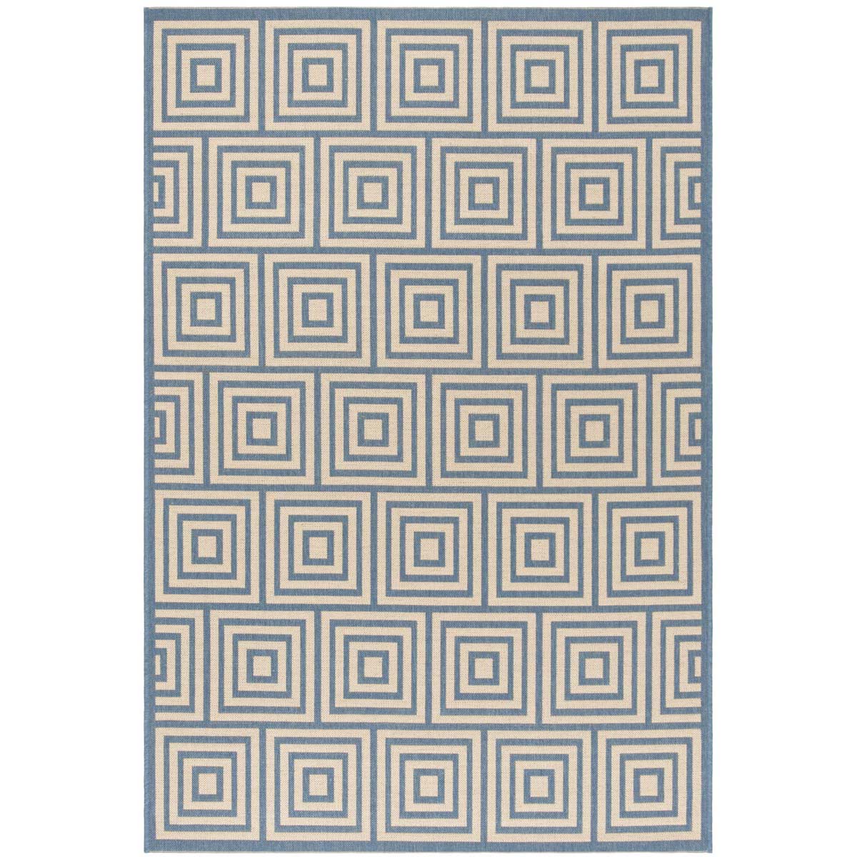 Safavieh Linden 100 173 Rug, LND173 - Cream / Blue