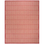 Safavieh Linden 100 173 Rug, LND173 - Red / Creme