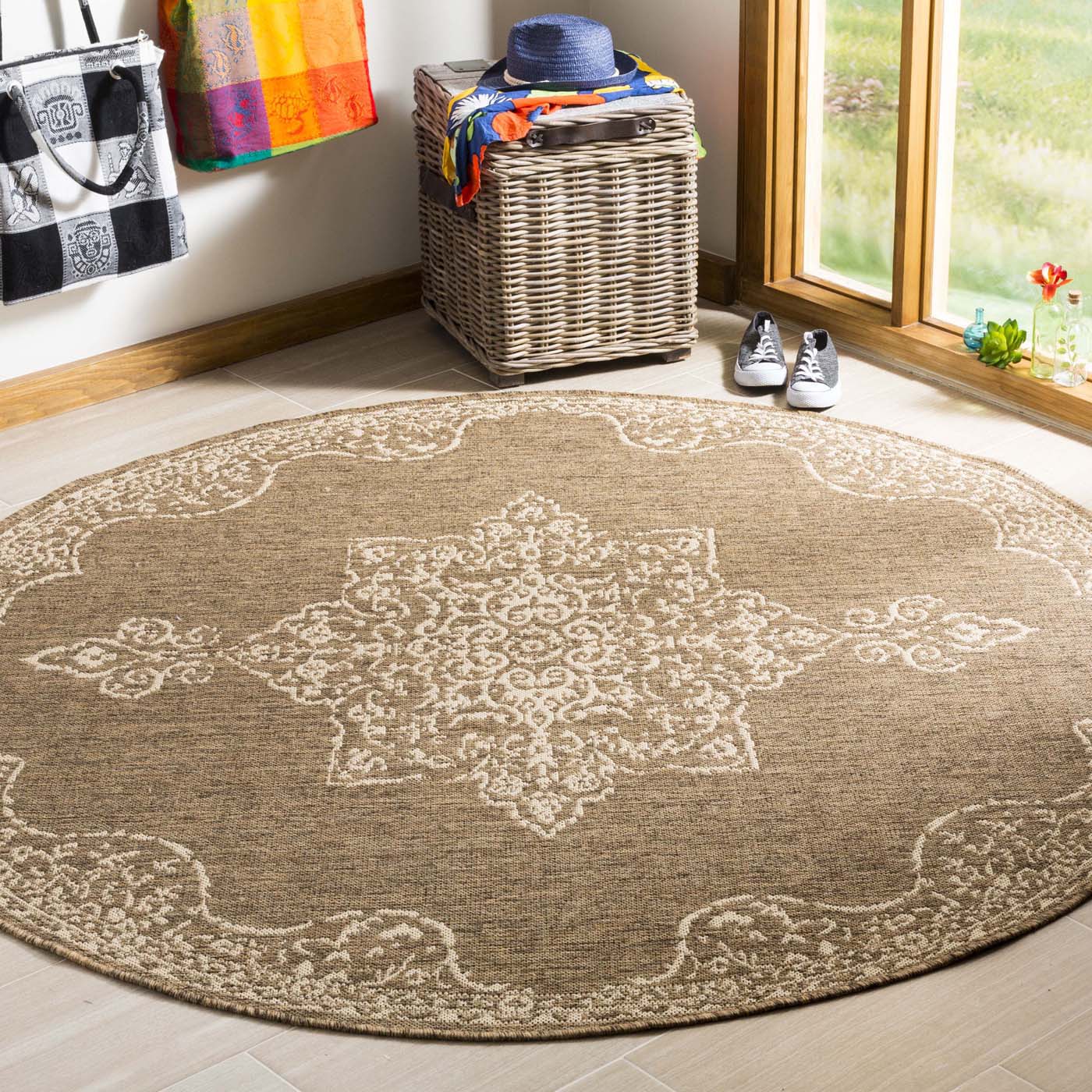 Safavieh Linden 180 Rug, LND180 - Cream / Beige