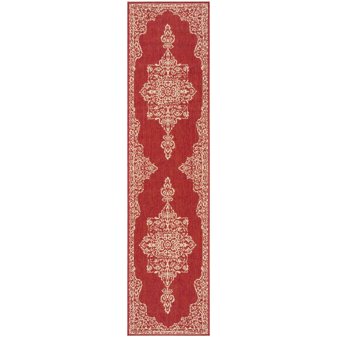 Safavieh Linden 180 Rug, LND180 - Red / Creme
