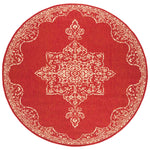 Safavieh Linden 180 Rug, LND180 - Red / Creme