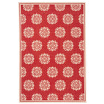Safavieh Linden 181 Rug, LND181 - Red / Creme