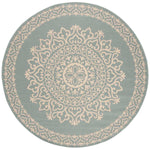 Safavieh Linden 100 183 Rug, LND183 - Cream / Aqua