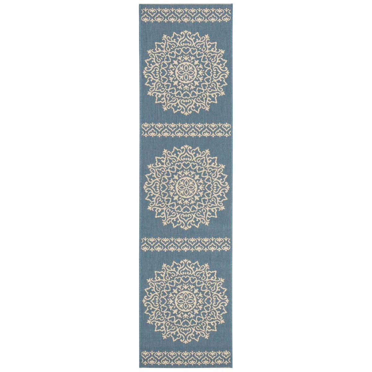Safavieh Linden 100 183 Rug, LND183 - Cream / Blue