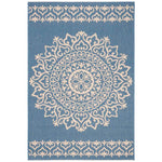 Safavieh Linden 100 183 Rug, LND183 - Cream / Blue