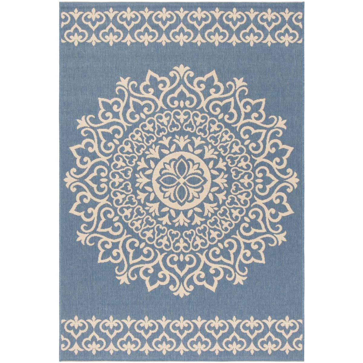 Safavieh Linden 100 183 Rug, LND183 - Cream / Blue