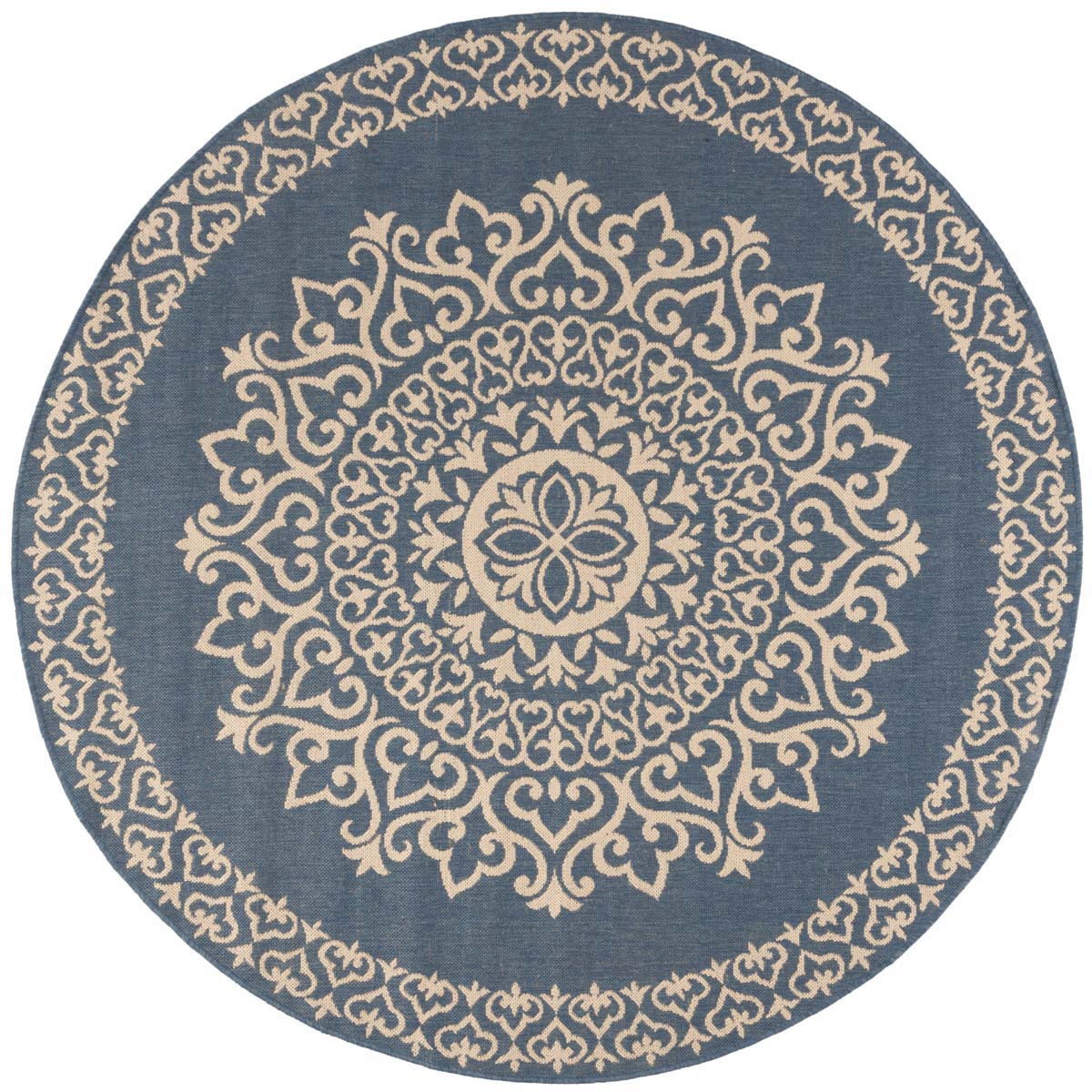 Safavieh Linden 100 183 Rug, LND183 - Cream / Blue
