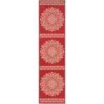 Safavieh Linden 183 Rug, LND183 - Red / Creme