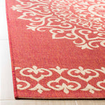 Safavieh Linden 100 183 Rug, LND183 - Red / Creme