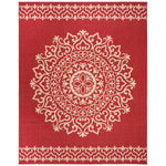 Safavieh Linden 100 183 Rug, LND183 - Red / Creme