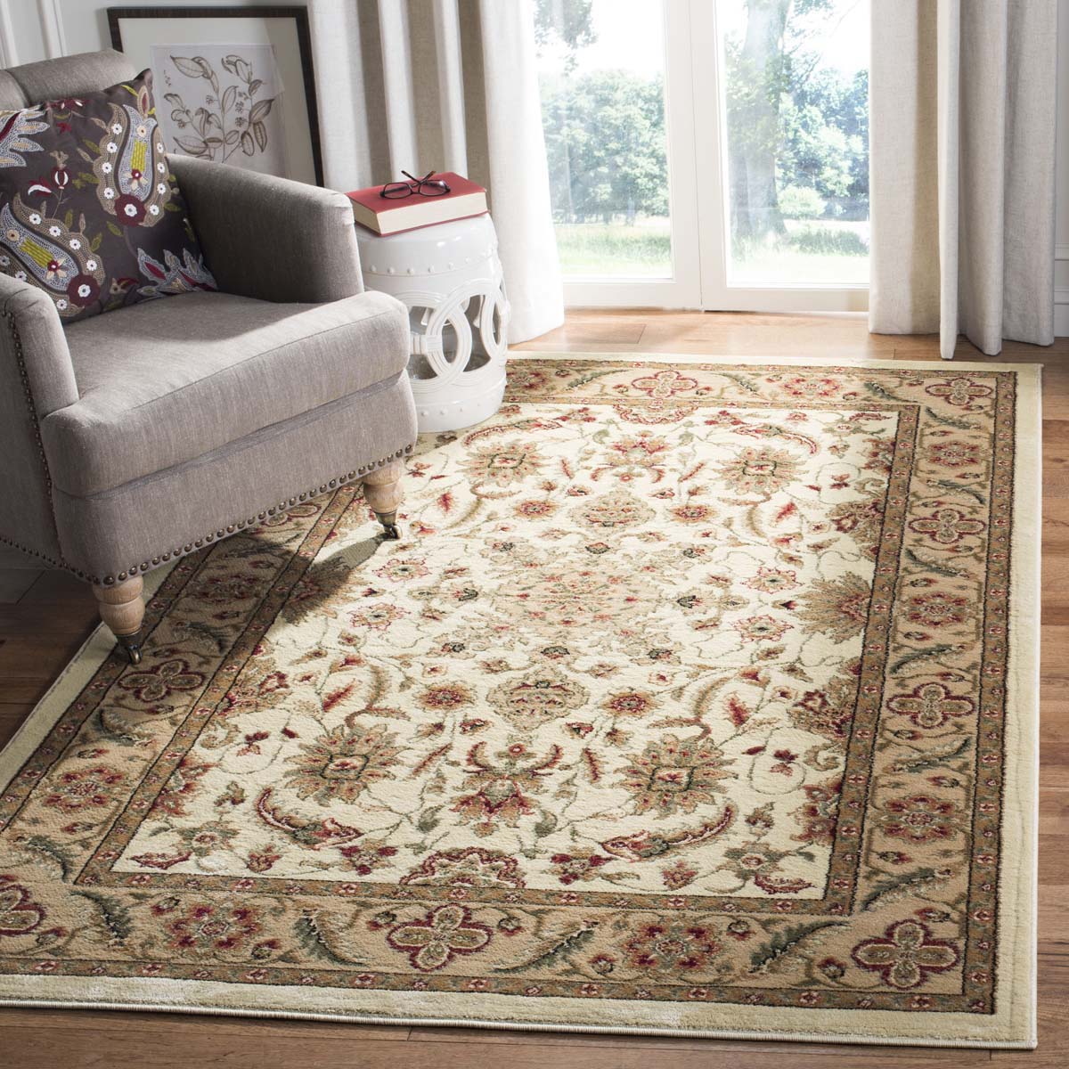 Safavieh Lyndhurst 211 Rug, LNH211 - Ivory / Tan