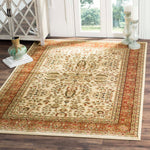 Safavieh Lyndhurst 214 Rug, LNH214 - Ivory / Rust