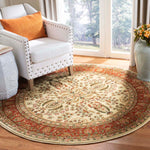Safavieh Lyndhurst 214 Rug, LNH214 - Ivory / Rust