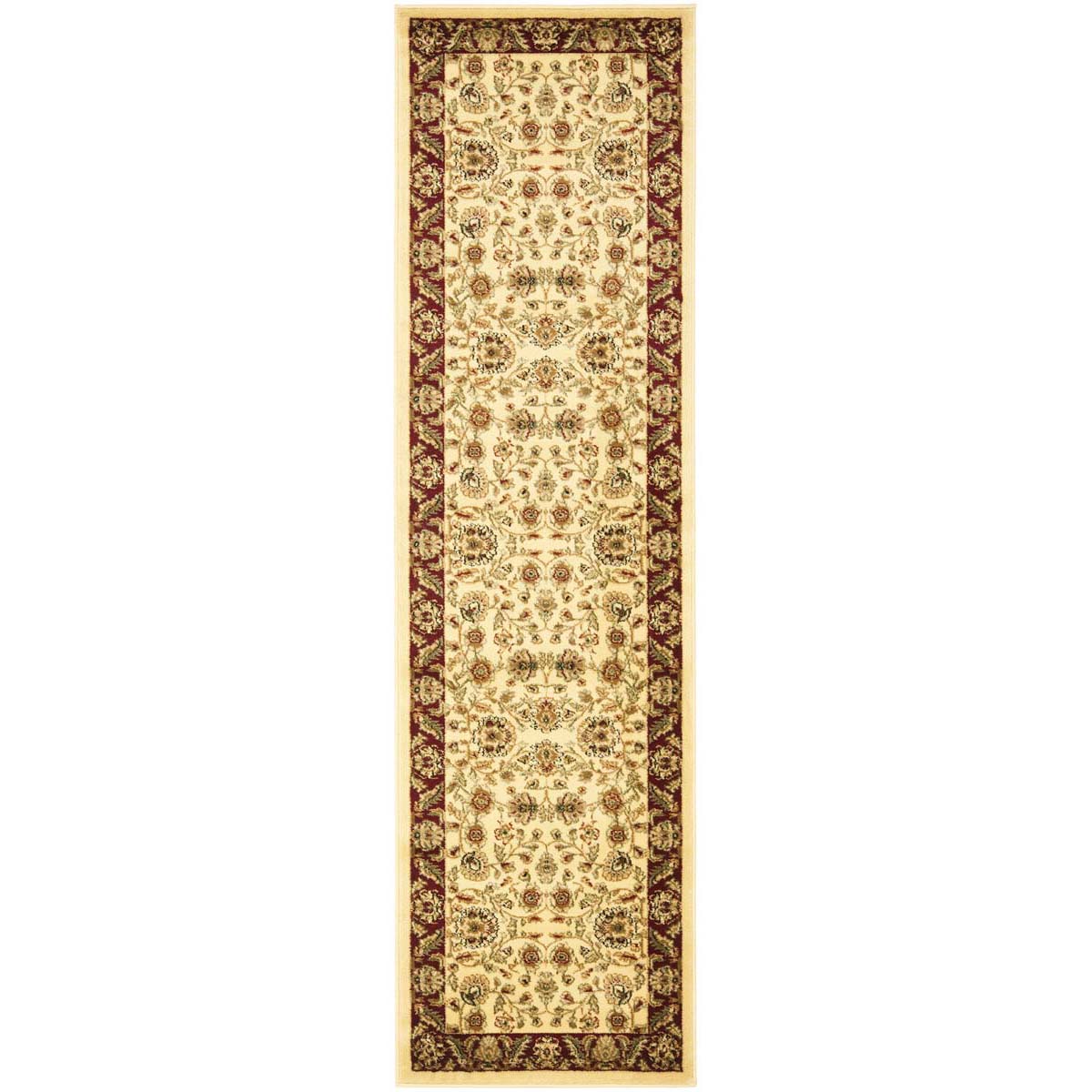 Safavieh Lyndhurst 215 Rug, LNH215 - Ivory / Red