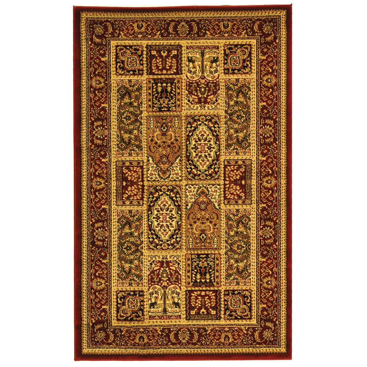 Safavieh Lyndhurst 217 Rug, LNH217 - Multi / Red