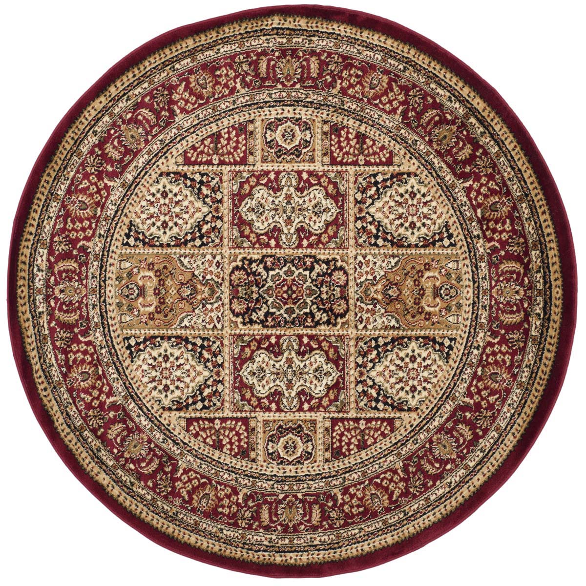 Safavieh Lyndhurst 217 Rug, LNH217 - Multi / Red