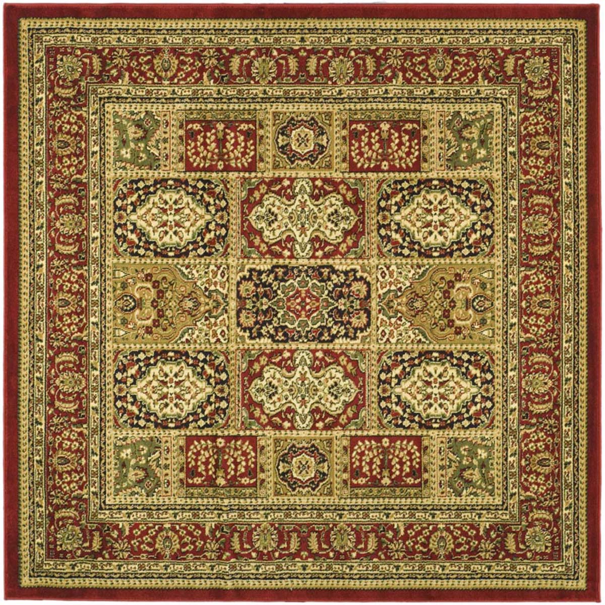 Safavieh Lyndhurst 217 Rug, LNH217 - Multi / Red