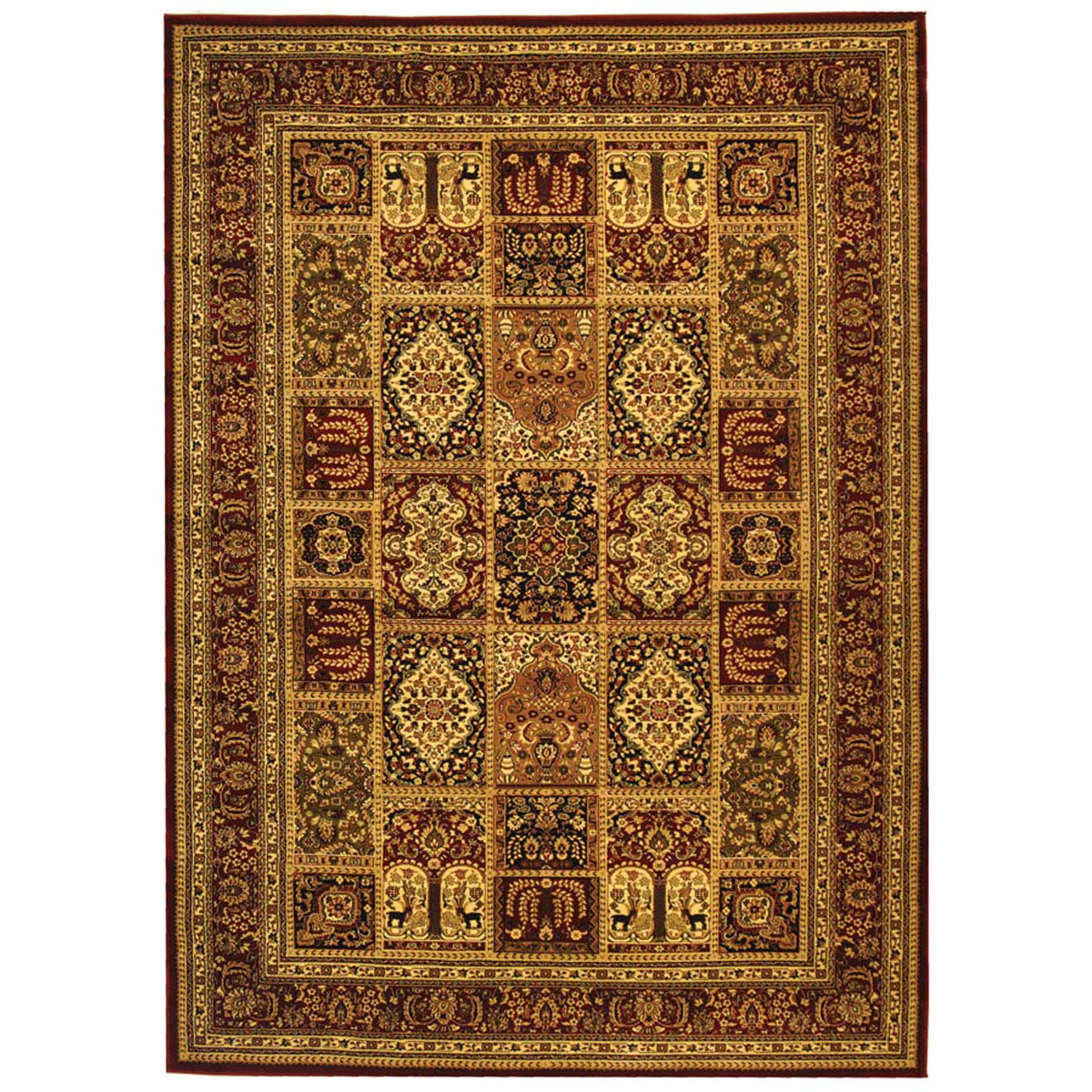 Safavieh Lyndhurst 217 Rug, LNH217 - Multi / Red