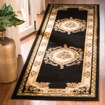 Safavieh Lyndhurst 218 Rug, LNH218 - Black / Ivory