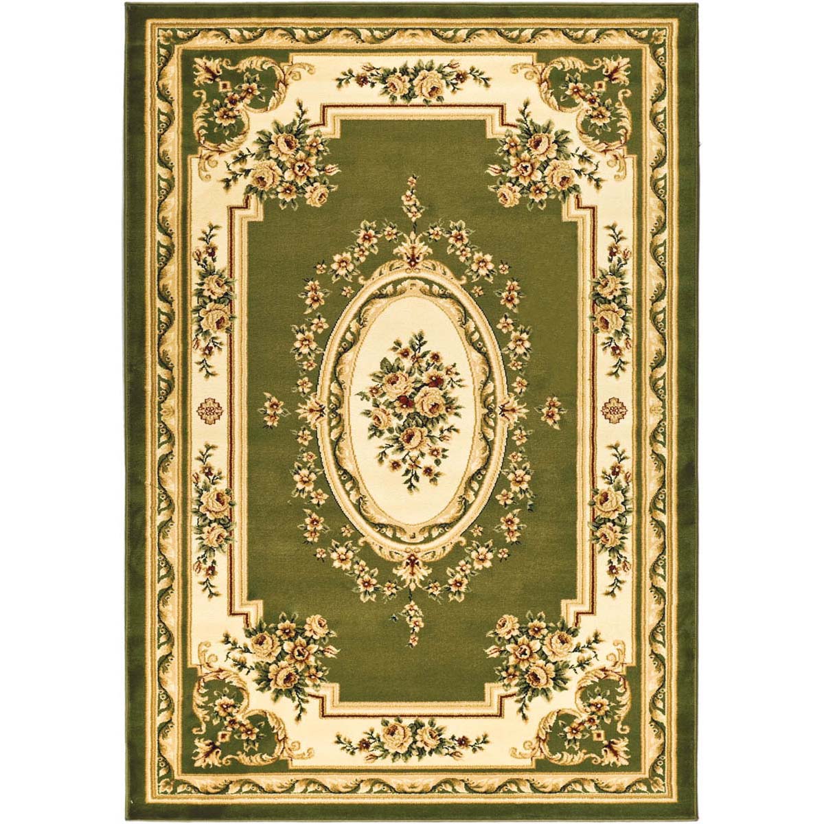 Safavieh Lyndhurst 218 Rug, LNH218 - Sage / Ivory