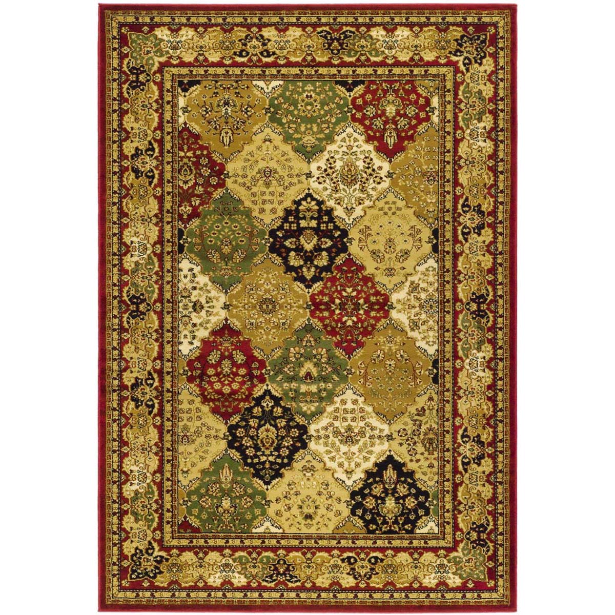 Safavieh Lyndhurst 221 Rug, LNH221 - Multi / Red