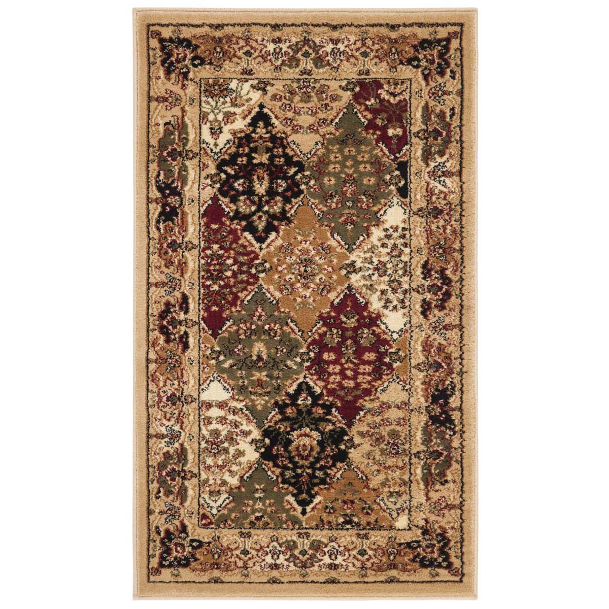 Safavieh Lyndhurst 221 Rug, LNH221 - Multi / Beige