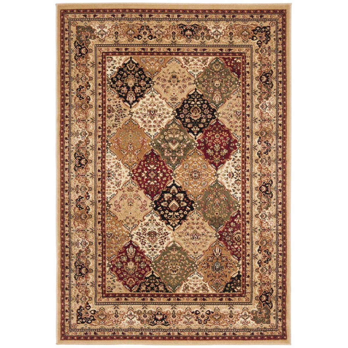 Safavieh Lyndhurst 221 Rug, LNH221 - Multi / Beige
