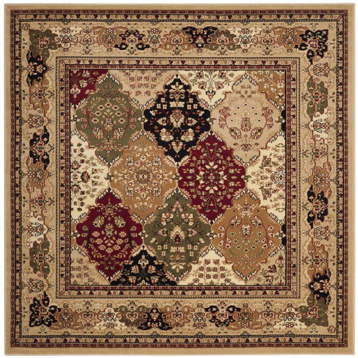 Safavieh Lyndhurst 221 Rug, LNH221 - Multi / Beige