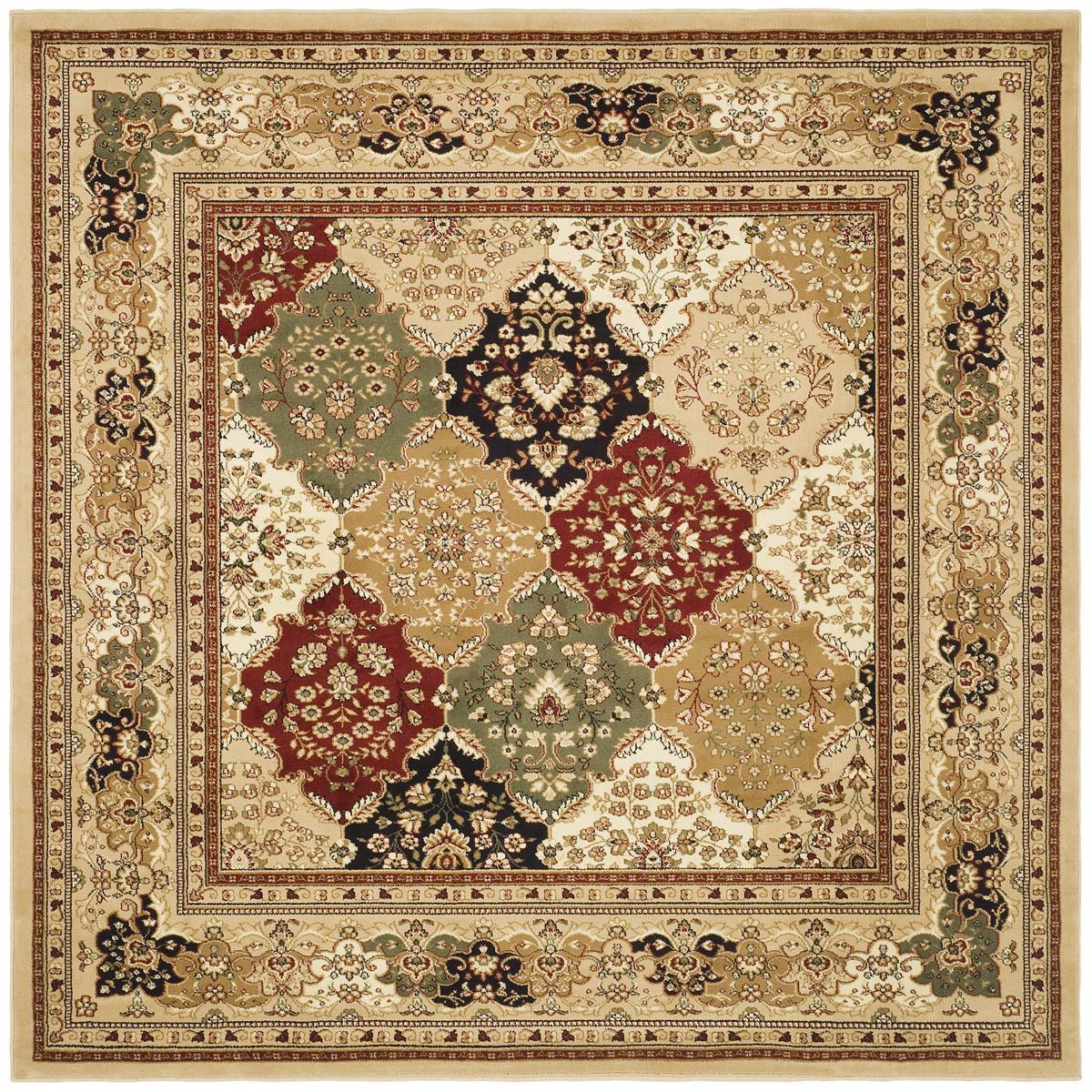 Safavieh Lyndhurst 221 Rug, LNH221 - Multi / Beige