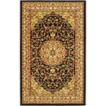 Safavieh Lyndhurst 222 Rug, LNH222 - Black / Ivory