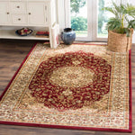 Safavieh Lyndhurst 222 Rug, LNH222 - Red / Ivory