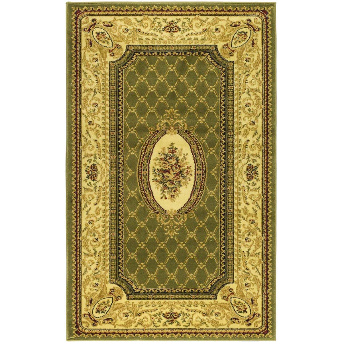 Safavieh Lyndhurst 223 Rug, LNH223 - Sage / Ivory