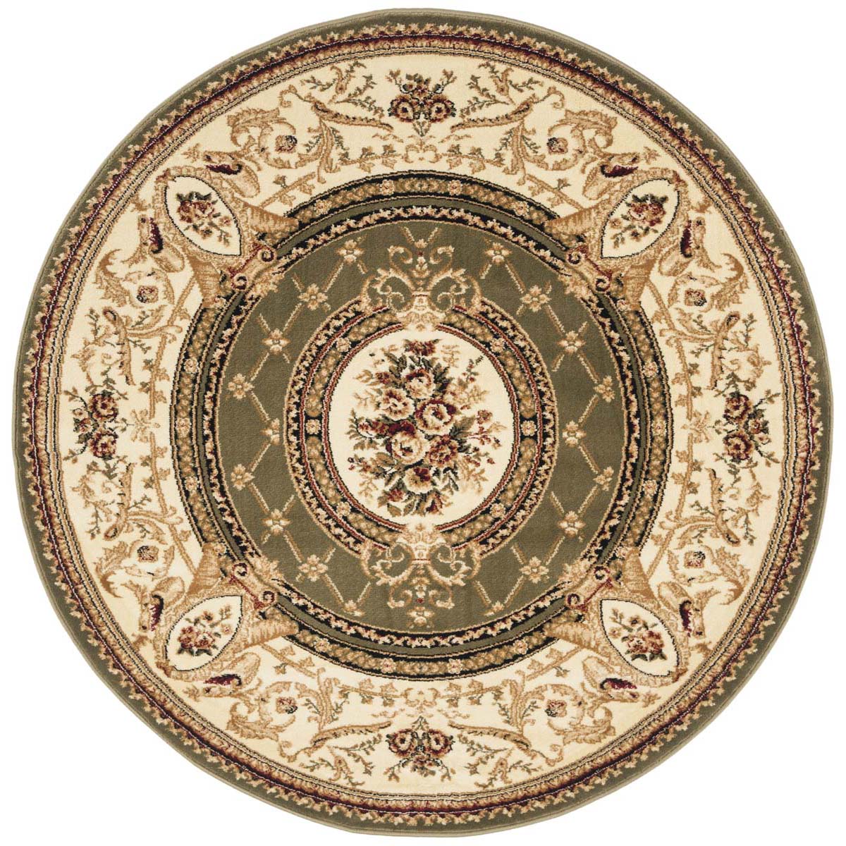 Safavieh Lyndhurst 223 Rug, LNH223 - Sage / Ivory