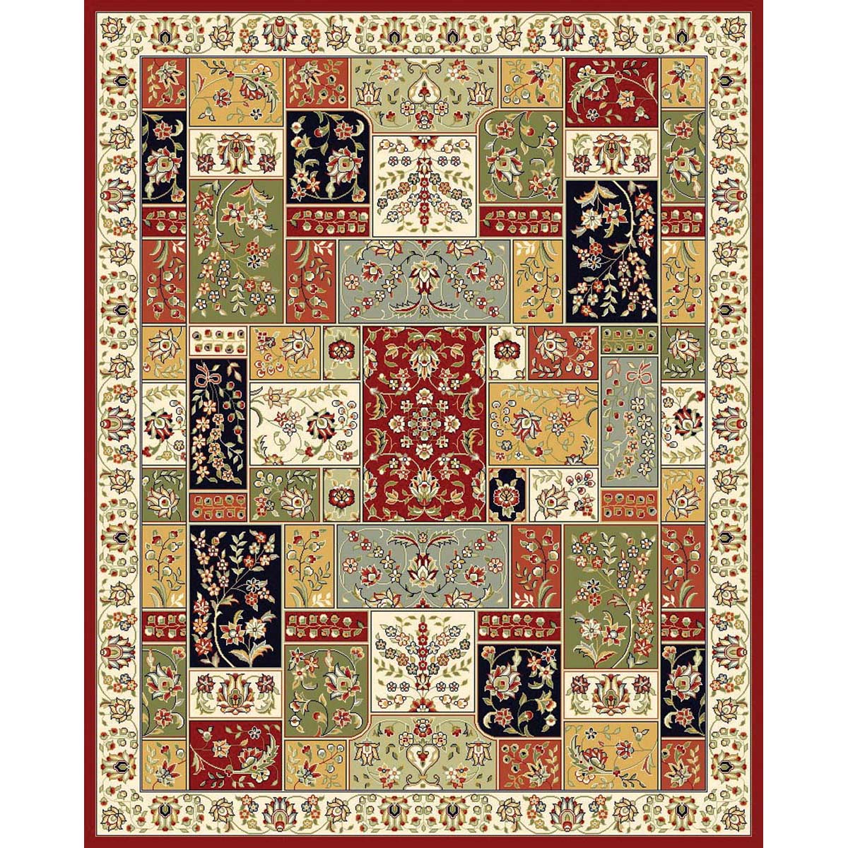 Safavieh Lyndhurst 318 Rug, LNH318 - Multi / Ivory